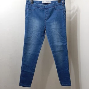 Denim Co. Pullon Jegging Jeans Womens 12 32x28.5 Stretchy Medium Wash Denim - Picture 1 of 12