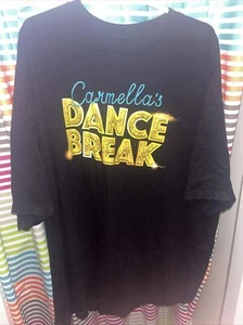 2017 WWE Authentic Carmellas Dance Break T Shirt Raw Smackdown Black 3XL - Picture 1 of 4
