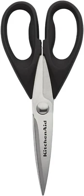 KitchenAid All Purpose Kitchen Shears with Protective Sheath 8.72 Inch, Black - Image 1 of 4
