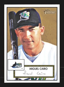 2001 Topps Heritage #161 Miguel Cairo