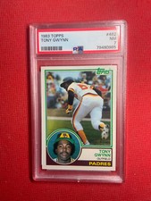 1983 Topps Tony Gwynn Rookie Card RC #482 PSA 7 NM San Diego Padres