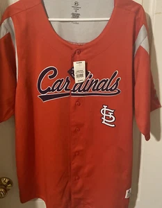 St. Louis Cardinals Baseball Genuine Merchandise MLB Red Jersey Mens Size XL New - Picture 1 of 10