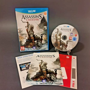 ASSASSIN'S CREED 3 III Nintendo WII U gioco Completo Multilingua Italiano PAL - Foto 1 di 4