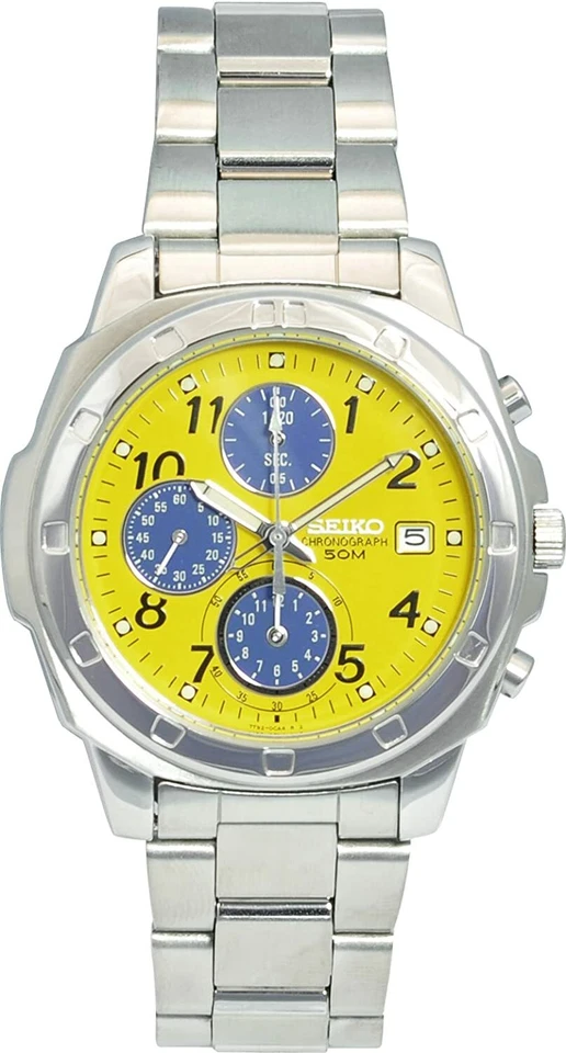 Seiko Yellow Men's Watch - SND409