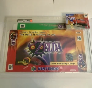 the legend of zelda majoras mask large Store display box VGA gold 85+ - Picture 1 of 5