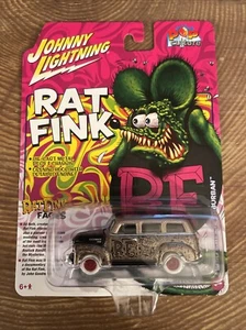 1950 Chevrolet Suburban Rat Fink Johnny Lightning White Lightning Chase - Picture 1 of 4