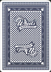 2009 Wheels Main Event Playing Cards Blue #3D Colin Braun