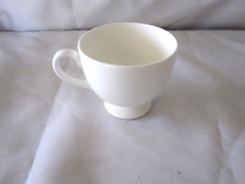 WEDGWOOD WHITE Bone China England Coffee Tea Cup 2 7/8" H more available