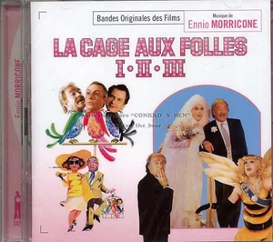 Ennio Morricone "LA CAGE AUX FOLLES 1,2,3" soundtrack 2CD Music Box SEALED - Picture 1 of 2