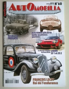 AUTOMOBILIA - Nr. 60 von Januar-Februar 2003 - NEUWERTIG! - Bild 1 von 3