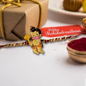 Jai Hanuman geformter Rakhi für Kinder - Bild 1 von 1