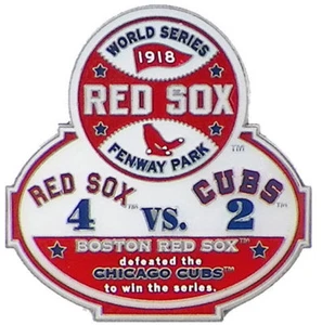 1918 World Series Commemorative Pin - Red Sox vs. Cubs - Limited 1,000 - Picture 1 of 2