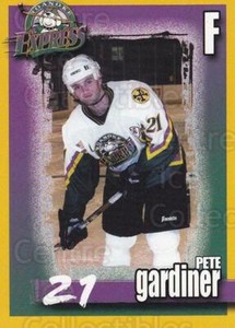 2001-02 Roanoke Express #9 Pete Gardiner