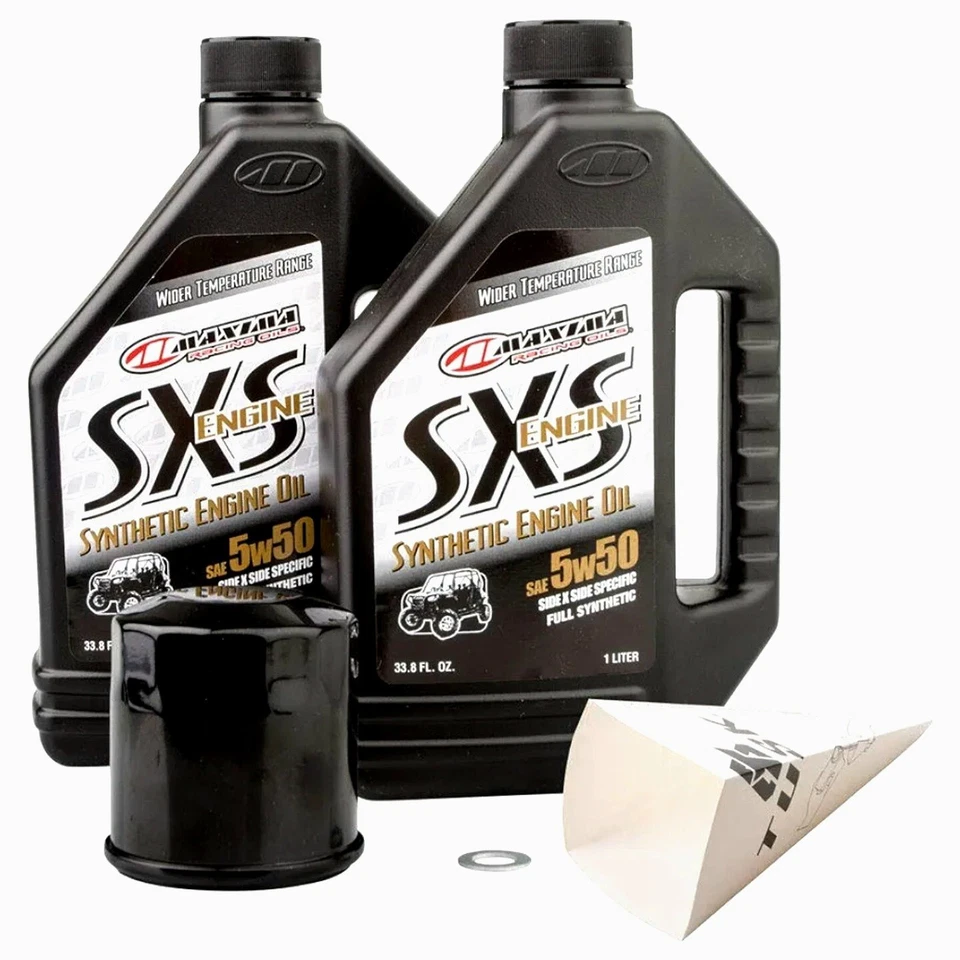 Kit de cambio de filtro de aceite sintético Tusk Máxima para Polaris Sportsman 400 500 550 Foto 1 de 4