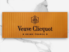 Veuve Clicquot PVC Bar Runner - Iconic Color, 50x20cm, Dishwasher Safe