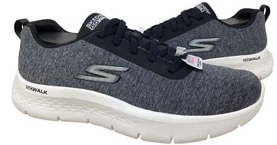 Zapatos para caminar Skechers Go Walk deslumbrantes sin cordones para mujer color carbón talla: 9,5 111T Foto 1 de 4