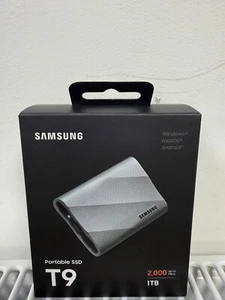 Samsung T9 1TB Portable SSD EXTERNE FESTPLATTE HDD - NEU VERSIEGELT - Bild 1 von 5