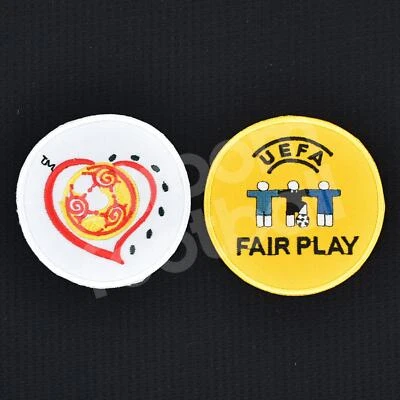 UEFA EURO Portugal 2004 Patch + Fair Play Embrodery Material Repro v2 Parche ... - Photo 1/2