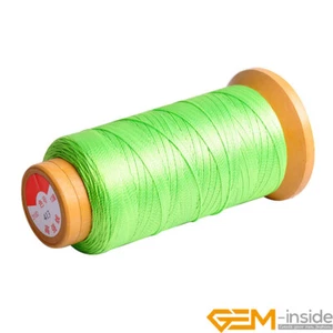 Polyester Sewing Thread Spool Beading Cord Jewelry Making 0.8mm 210D 230 Meters  - Picture 1 of 65