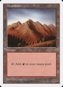 Menge 20x Mountain #444 - 5ED Fifth 5th Edition Basic Land MTG Magic PL - Bild 1 von 1