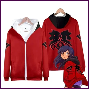 Aphmau Cosplay Hoodies Aaron Reißverschluss Collegejacke Merch Reißverschluss Hoodies Rundhalsausschnitt - Bild 1 von 28