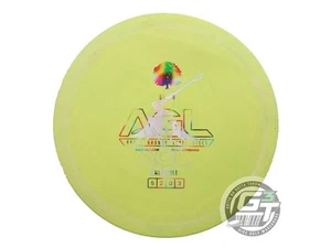 USED Above Ground Level X-OUT Woodland Beech 175g Yellow Midrange Golf Disc - Picture 1 of 2
