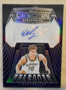 2023-24 Wally Szczerbiak Obsidian Vulcanic AUTO.../99...Minnesota Timberwolves - Imagen 1 de 2