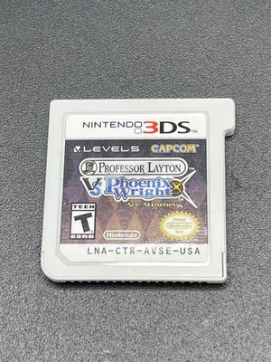 Nintendo 3DS Game Cartridge Professor Layton vs Phoenix Wright - Image 1 of 4