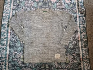 Abercrombie Fitch The Big Pullover Herren Large Grobstrick Adirondack Trail 90s - Bild 1 von 13