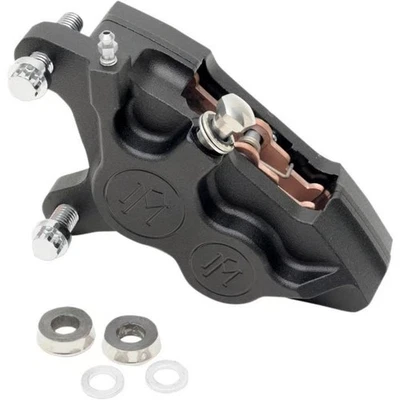 Performance Machine Four-Piston Differential-Bore Brake Caliper 0053-2919-SMB - Image 1 of 4