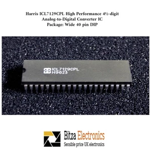 Harris ICL7129CPL High Performance 4½-digit Analog-to-Digital Converter 40 pin - Picture 1 of 1