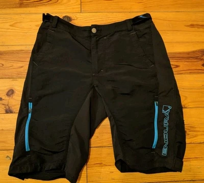 ENDURA SINGLETRACK 2 Mens Black Cycling Shorts Excellent Condition Size XXL 2XL - Image 1 of 4