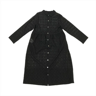 Tricot Comme des Garcons 20 Años Nylon Camisa Vestido M Mujer Negro TG-O013 Encaje Foto 1 de 4