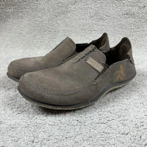 Cushe Surf Superslipper Shoes Mens Size 11 Grey Suede Slip On Loafers UM00147 - Picture 1 of 11