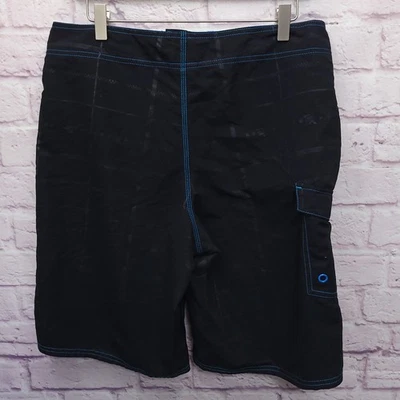 Pantalones Cortos De Colección Gotcha Ligeros Para Hombres 32x10 Cordón Natación Acento Azul Foto 1 de 4