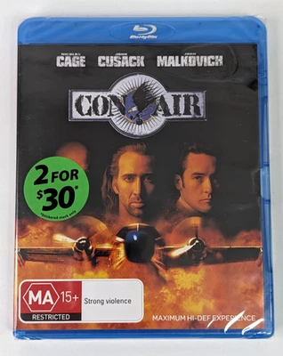 Con Air (Blu-ray, 1997) - Brand New & Sealed - Free Postage - image 1 of 4