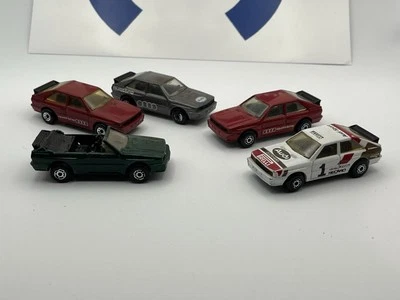 5x Matchbox Audi Quattro MB25 y MB23 sin cajas 1982 Foto 1 de 4
