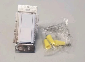 Lutron Diva DV-600P-AL 1-polig Glühlampe/Halogen Dimmer Lichtschalter weiß Neu - Bild 1 von 2