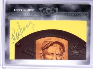 2006 Topps Sterling Cuts Lefty Gomez autograph auto #CUT-33 - Picture 1 of 1