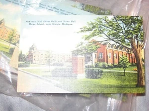 Lot of 106 Vintage Antique 1 cent postcards McKenzie Howe Hall Sturgis Michigan - Picture 1 of 3