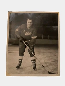 1950S RED KELLY NHL HOCKEY DETROIT RED WINGS AUTOGRAPH PHOTO AHL OHA ECHL WHL  - Picture 1 of 5