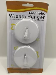 Westmon Works Magnetic Wreath Hanger 2.5" White - Picture 1 of 7