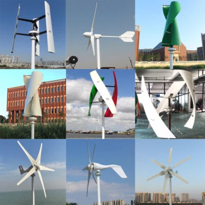 800W-10KW Windkraftanlage 12/24/48/220/380V Windkraft Windenergie Windgenerator - Bild 1 von 4