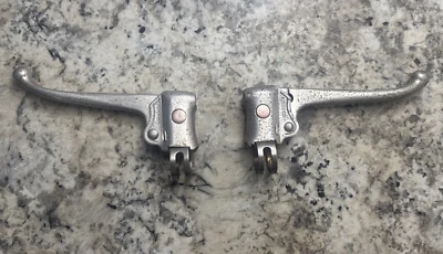 Dia Compe Brake Lever Set  Flat bar 80's  Old School BMX Red Dot Vintage (pair) - Image 1 of 4