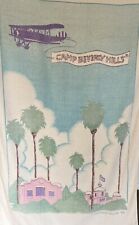 Camp Beverly Hills Towel (1982) from Fred Segal 60” x 36” Great Condition