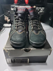 Size 8.5 - Nike Air Jordan VII 7 Retro 2006 Citrus Orange Black - Picture 1 of 13