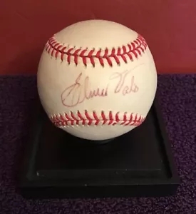 ELMER VALO Autograph Baseball ~ Rawlings MLB Ball ~ YANKEE Auto ** - Picture 1 of 2