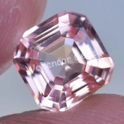 3.20 CT Natürlich Pink Kunzit Smaragd VVS Umwerfend Agl Zertifiziert Lose - Bild 1 von 4