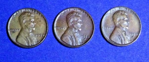 1950 P/D/S LINCOLN CENTS (FINE+ OR BETTER!) STOCK PHOTO - RANDOM PICKED - Picture 1 of 2