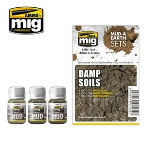 Ammo by Mig Weathering Set - Damp Soils A.MIG-7439 - Picture 1 of 1